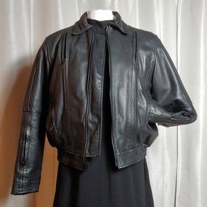 PROTECH USA Vintage Performance Leather Motorcycle Jacket with Thinsulate Liner,